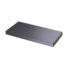 Plain steel shelf internal fitment for systems storage - graphite grey