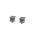 Glazed screen brackets for single Adapt and Fuze desks (pair)