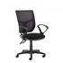 Altino 2 lever high mesh back operators chair with fixed arms