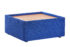 Alto modular reception seating wooden table - blue