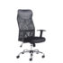 Aurora high back mesh operators chair - black