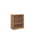 Deluxe bookcase 1200mm high with 2 shelves