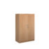 Deluxe double door cupboard 1600mm high with 3 shelves