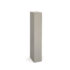 Bisley lockers with 1 door 457mm deep - grey