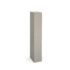 Bisley lockers with 2 doors 457mm deep - grey