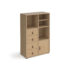 Universal cube storage unit 1295mm high on glides with matching shelf, cupboard and 2 sets of drawers