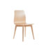 Drop designer wooden frame dining chair - beech