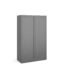 Bisley systems storage medium tambour cupboard 1570mm high - goose grey