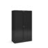 Bisley systems storage medium tambour cupboard 1570mm high - black