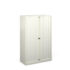 Bisley systems storage medium tambour cupboard 1570mm high - white