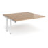 Adapt boardroom table add on unit - white frame