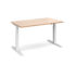 Elev8 Touch straight sit-stand desk 800mm deep - white frame