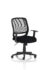 Mave Task Operator Chair Black Mesh With Arms Black Seat