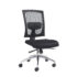 Gemini 300 series mesh task chair with no arms - black