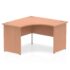 Impulse Corner Panel End Crescent Desk
