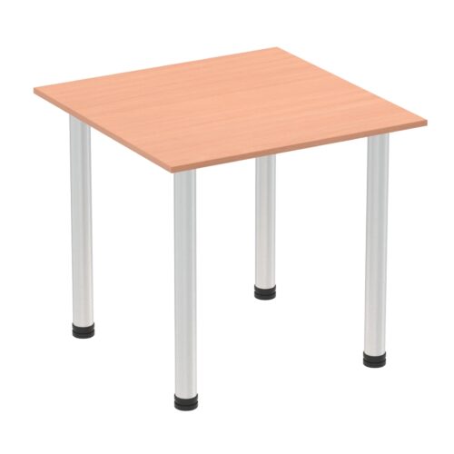 Impulse Square Table - Aluminium Post Leg