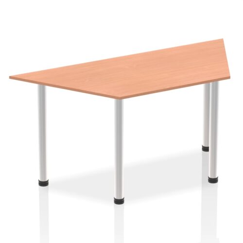 Impulse Trapezium Table - Aluminium Post Leg