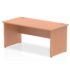 Impulse Panel End Straight Desk - 800mm deep