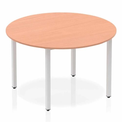 Impulse Round Table - Box Frame Leg