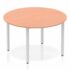 Impulse Round Table - Box Frame Leg