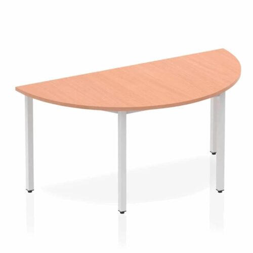 Impulse Semi-Circle Table - Box Frame Leg
