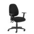 Jota high back operator chair with adjustable arms