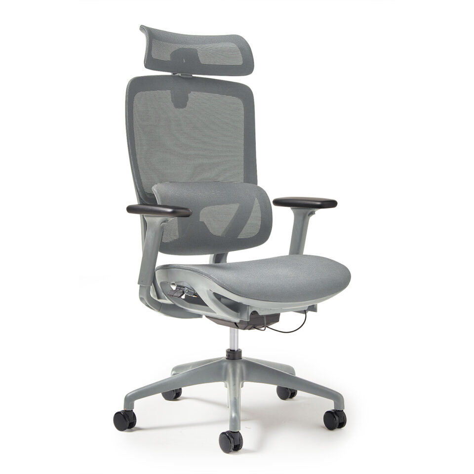 Kara high back exec mesh task chair in black - Image 5