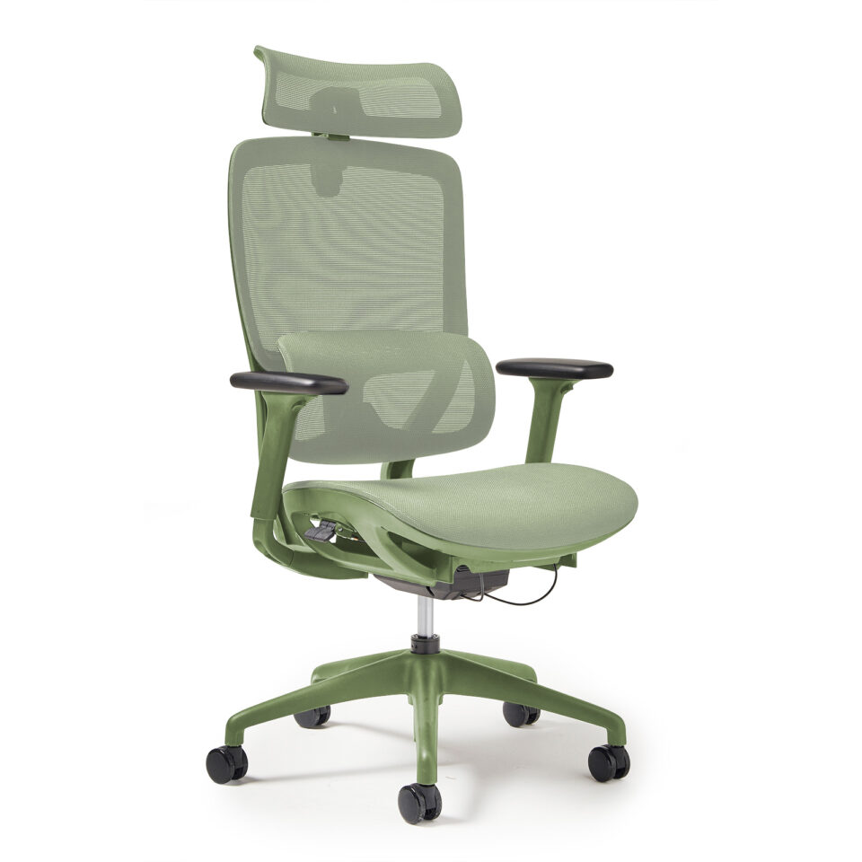 Kara high back exec mesh task chair in black - Image 6
