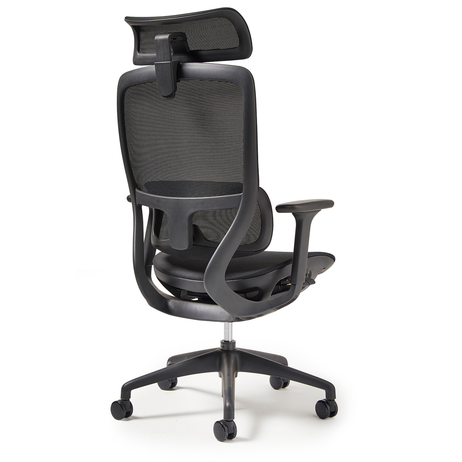 Kara high back exec mesh task chair in black - Image 2