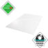 Mural polycarbonate low pile carpet clear chair mat 1200 x 900mm