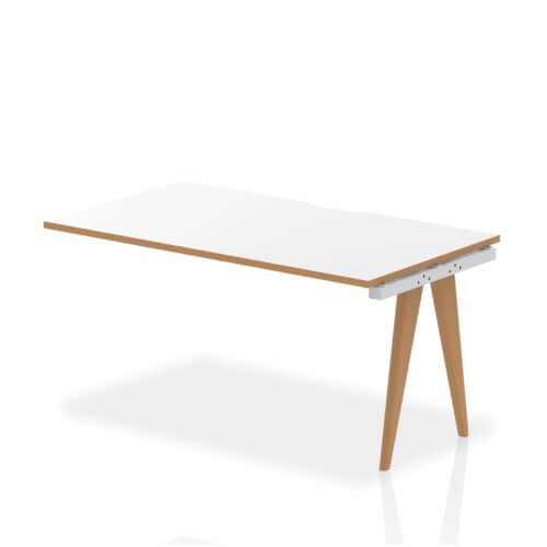 Oslo Single Row Bench Desk - 800mm deep, Extension Kit