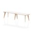 Oslo Single Row Bench Desk - 800mm deep, 2 Person