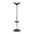 Coat & umbrella stand with 10 coat hooks and 8 umbrella hooks 1730mm high - black/chrome