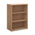 Universal bookcase 1090mm high with 2 shelves