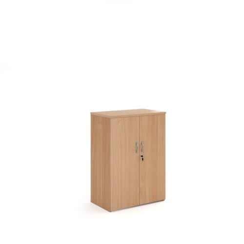 Universal double door cupboard 1090mm high with 2 shelves