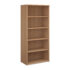 Universal bookcase 1790mm high with 4 shelves