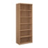 Universal bookcase 2140mm high with 5 shelves