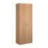 Universal double door cupboard 2140mm high with 5 shelves