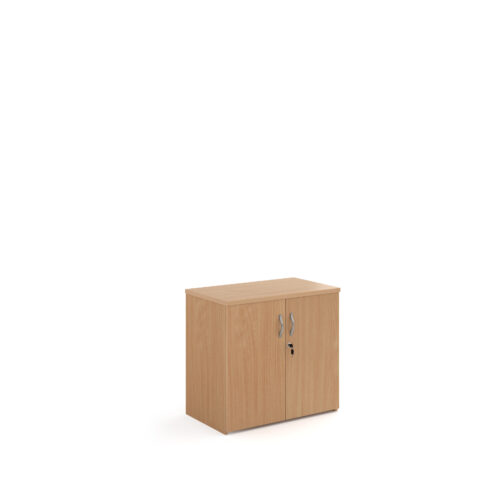 Universal double door cupboard 740mm high with 1 shelf