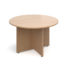 Arrow head leg circular meeting table 1200mm