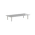 Denver reception glass shelf 800mm straight