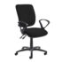 Senza high back operator chair with fixed arms