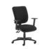 Senza high back operator chair with adjustable arms