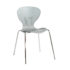 (pack of 4) Sienna one piece shell chair with chrome legs