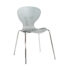 (pack of 4) Sienna one piece shell chair with chrome legs