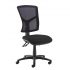 Senza high mesh back operator chair with no arms