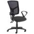 Senza high mesh back operator chair with fixed arms