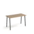 Sparta straight desk 600mm deep with A-frame leg