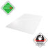 Stucco polycarbonate hard floor clear chair mat 1200 x 900mm