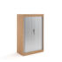 Systems horizontal tambour door cupboard 1600mm high